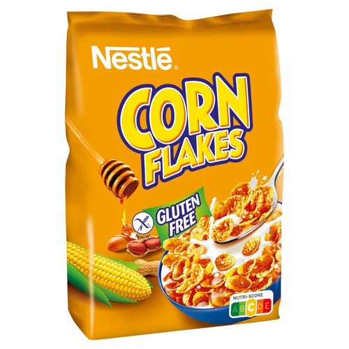 Płatki Corn Flakes bezglutenowe miód i orzeszki Nestlé 450 g