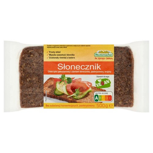 Chleb z ziarnami słonecznika  Benus 500 g