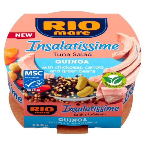 Sałatka z tuńczykiem i komosą  Rio Mare 160 g