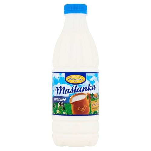 Maślanka naturalna Włoszczowa 1 l
