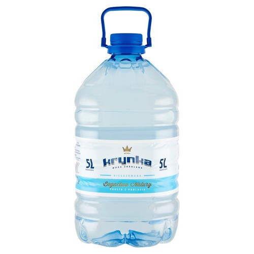Woda 5L niegazowana baniak Krynka 5 l
