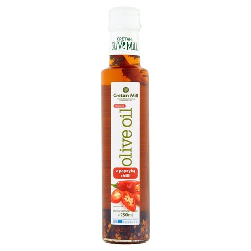 Oliwa z oliwek z papryką chilli Cretan Mill 250 ml