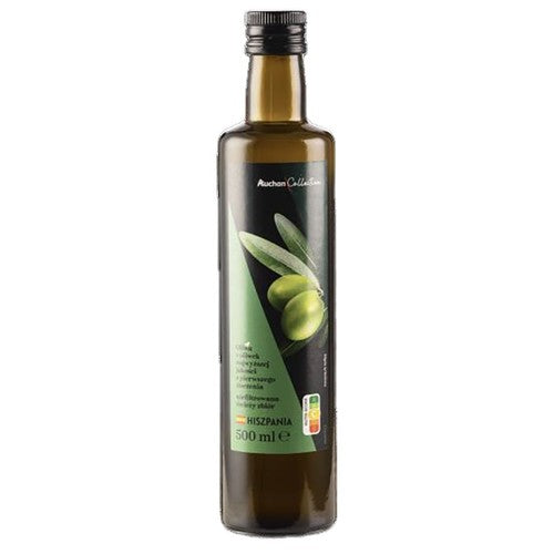 Oliwa z oliwek najwyższej jakości z pierwszego tłoczenia Auchan Collection 500 ml