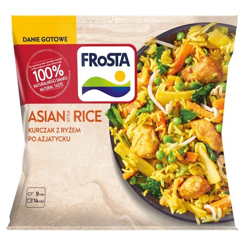 Kurczak z ryżem po azjatycku FRoSTA 450 g