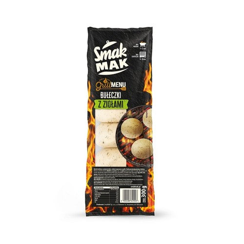 Bułeczki z ziołami na grilla SMAKMAK 300 g