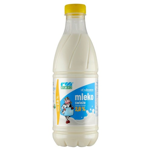 Mleko świeże 2% Rolmlecz 1 l