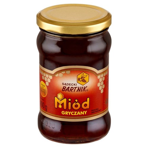 Miód pszczeli gryczany nektarowy Sądecki Bartnik 400 g