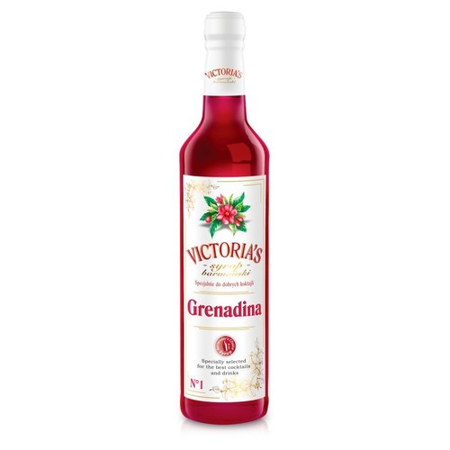 Syrop barmański Grenadina Victorias 490 ml