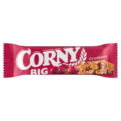 Baton zbożowy z żurawiną Corny 50 g